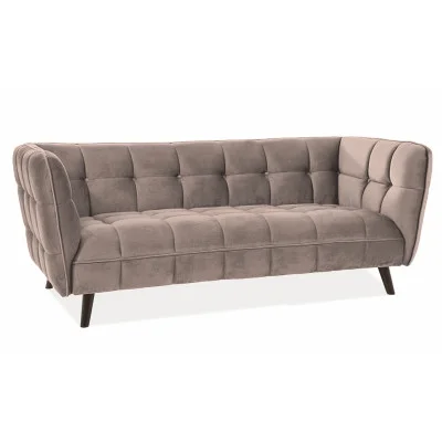 Sofa CASTELLO 3 VELVET beige